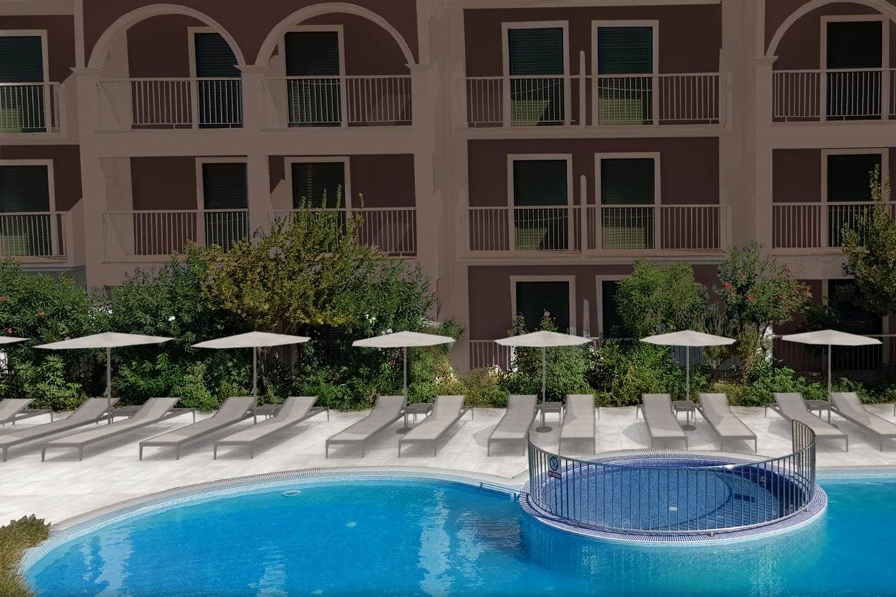 Strofades Beach Hotel Plános Dış mekan fotoğraf